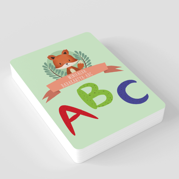 Tanuljunk együtt! A babakártyák segítségével könnyebben megy a tanulás! A Babakártya - ABC kiadása segít, hogy megismerd az ABC-t és játékos módon menjen a tanulás.